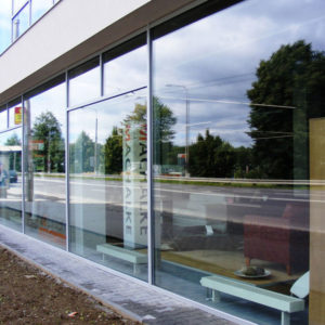 Прямоугольный противопожарный витраж / серия FRM7253