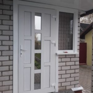 Противопожарная ПВХ дверь / серия FRM33128