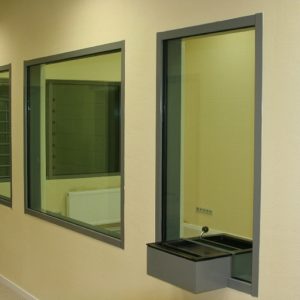 Противопожарное окно 600×600 мм / серия FRM5129